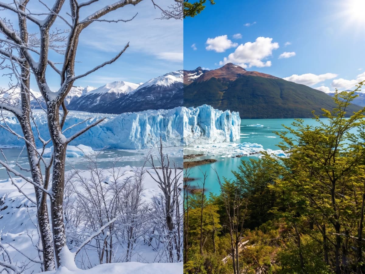 El Calafate en Invierno vs Verano 2026: Guía Comparativa Local