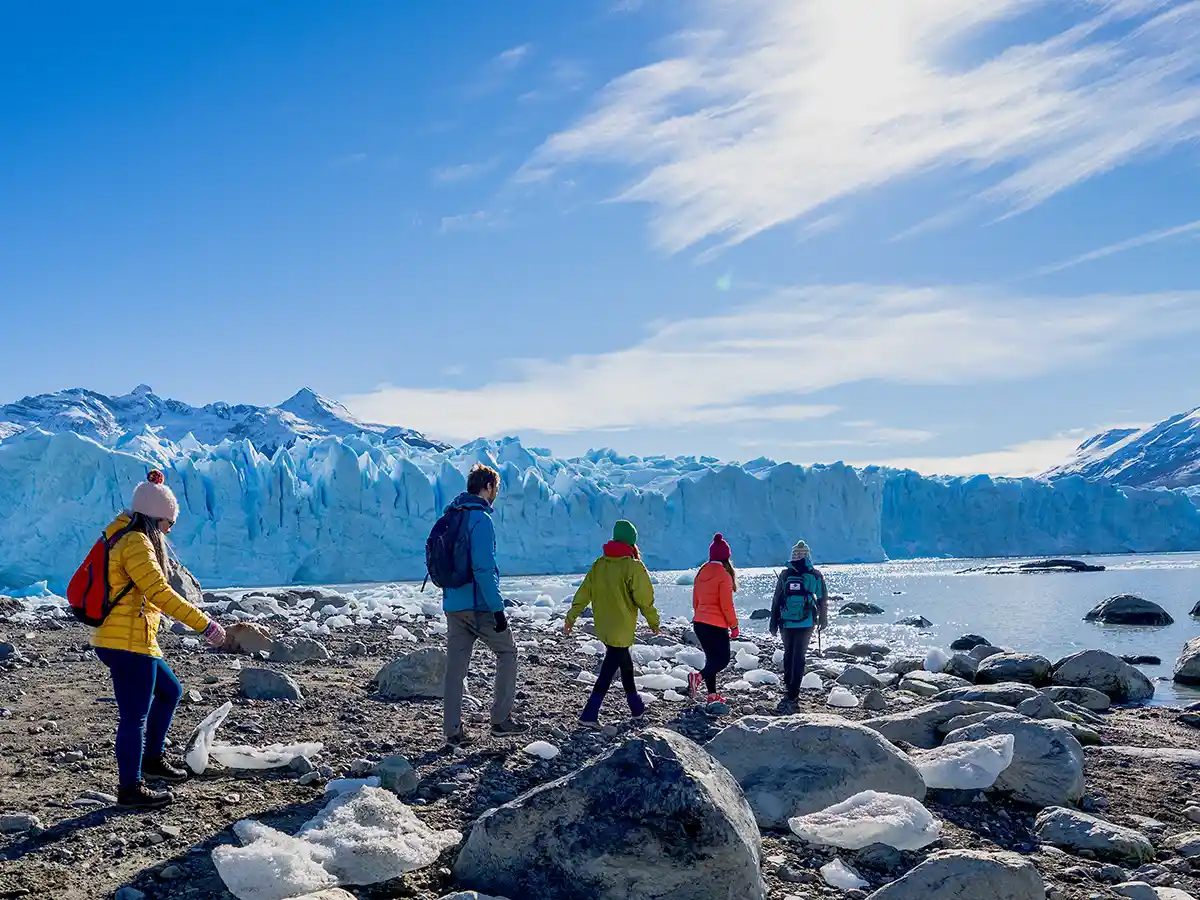 Caminata costera Glaciar Perito Moreno